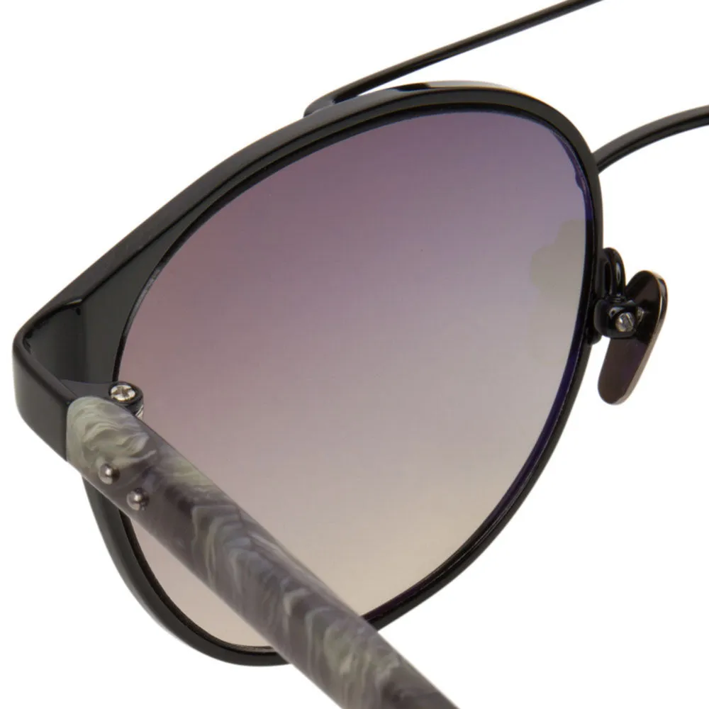 Linda Farrow 571 C5 Aviator Sunglasses sold by Linda Farrow product image thumbnail 4