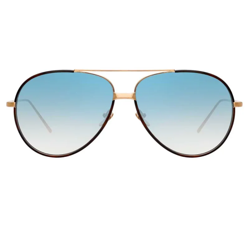 Linda Farrow Salem C11 Aviator Sunglasses sold by Linda Farrow