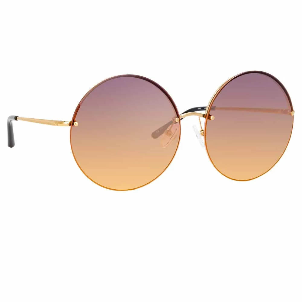 Matthew Williamson Poppy C1 Round Sunglasses sold by Linda Farrow product image thumbnail 2