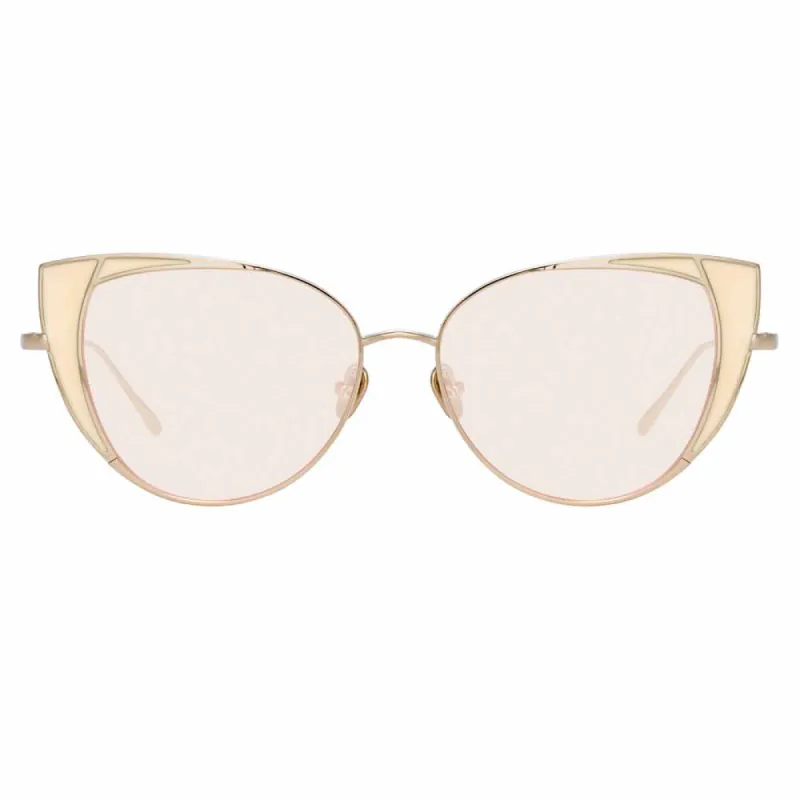 Linda Farrow Des Vouex C9 Cat Eye Sunglasses sold by Linda Farrow