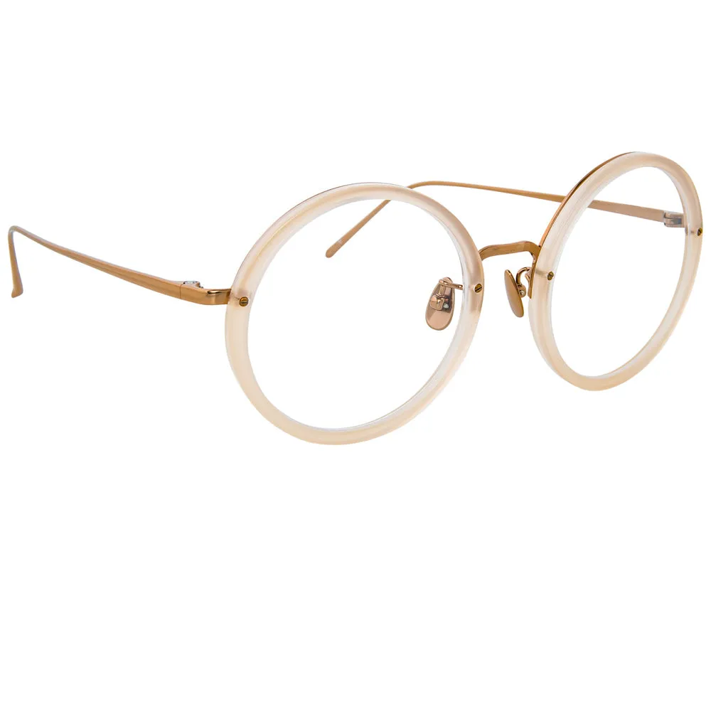 Linda Farrow Tracy C61 Round Optical Frame sold by Linda Farrow