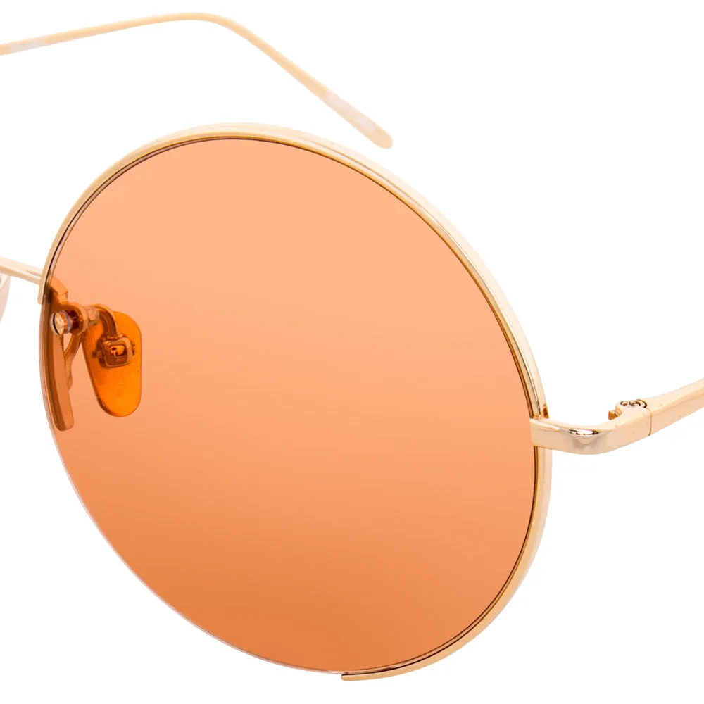 Linda Farrow 626 C5 Round Sunglasses sold by Linda Farrow product image thumbnail 4