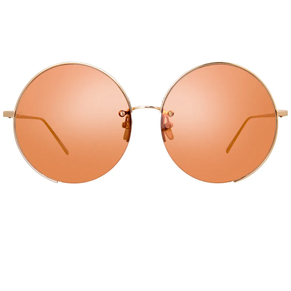 Linda Farrow 626 C5 Round Sunglasses sold by Linda Farrow