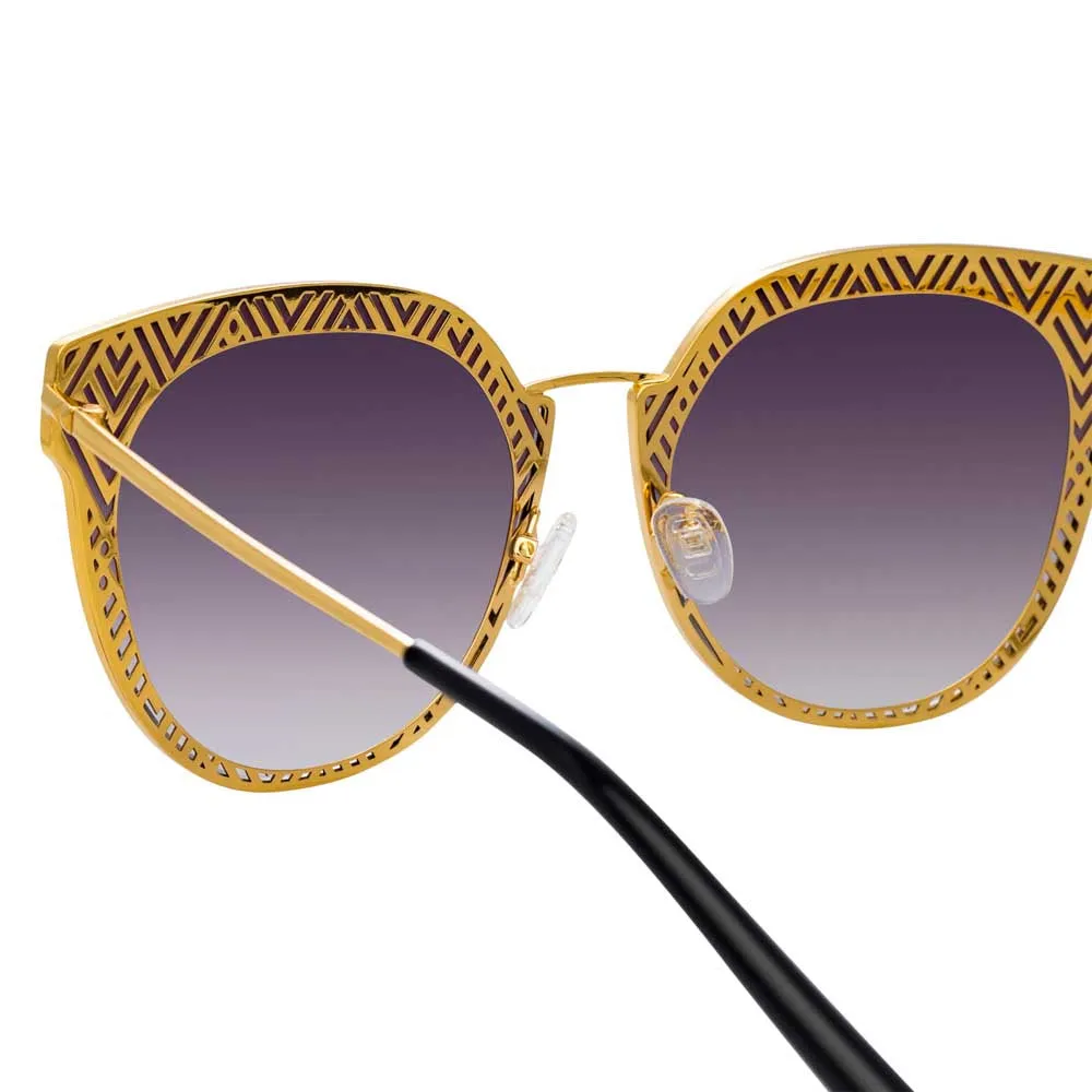 Matthew Williamson Dahlia C1 Oversized Sunglasses sold by Linda Farrow product image thumbnail 4