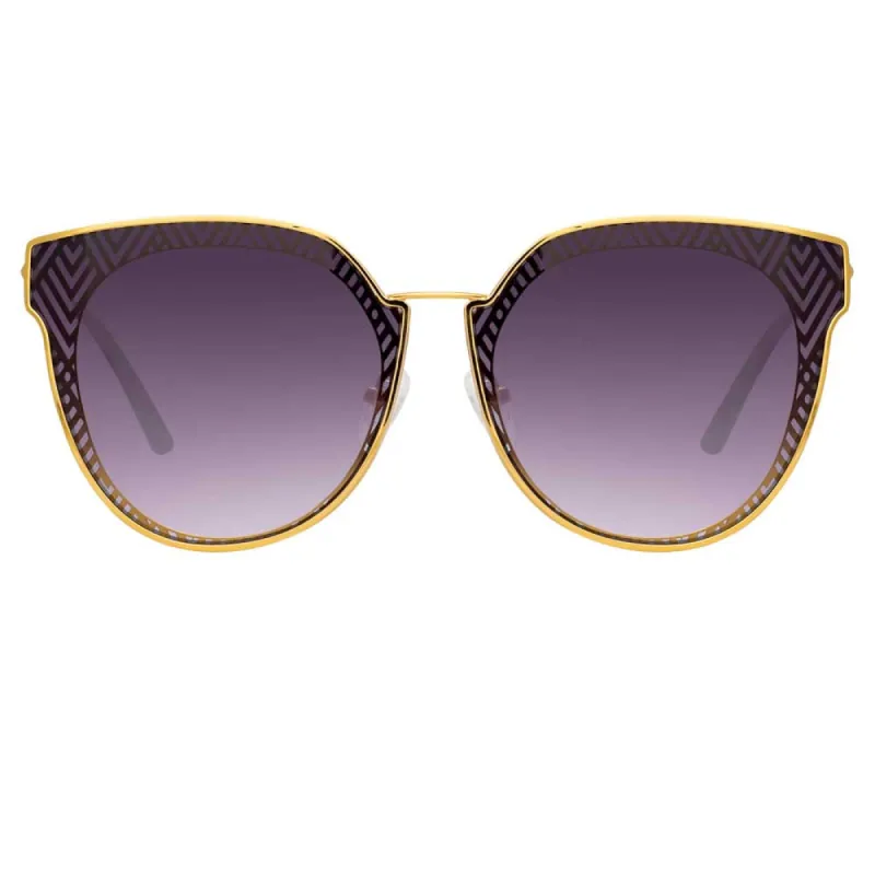 Matthew Williamson Dahlia C1 Oversized Sunglasses sold by Linda Farrow