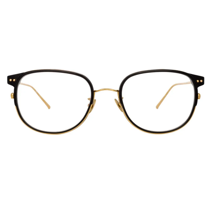 Linda Farrow Yanis C1 Rectangular Optical Frame sold by Linda Farrow