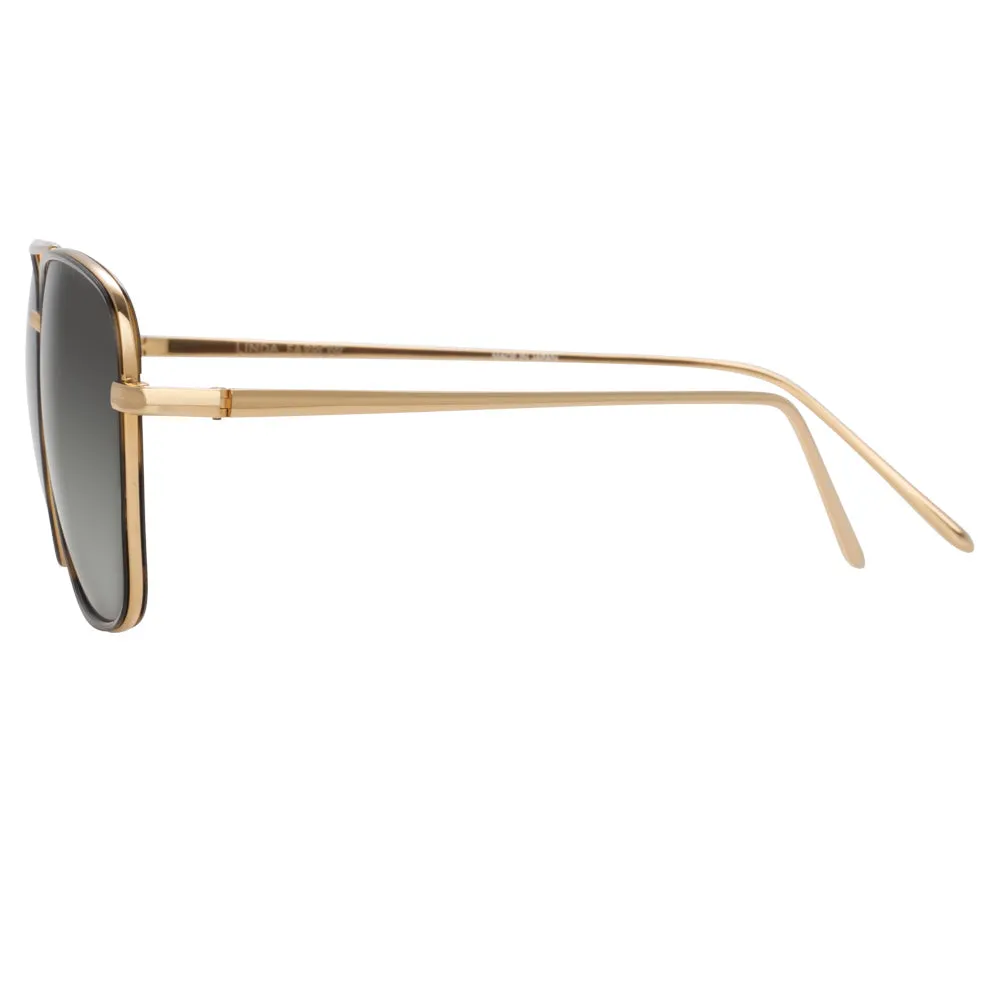 Linda Farrow Curtis C4 Rectangular Sunglasses sold by Linda Farrow product image thumbnail 3