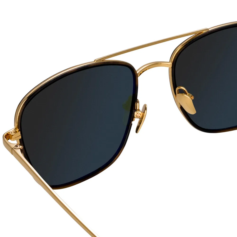 Linda Farrow Curtis C4 Rectangular Sunglasses sold by Linda Farrow product image thumbnail 4