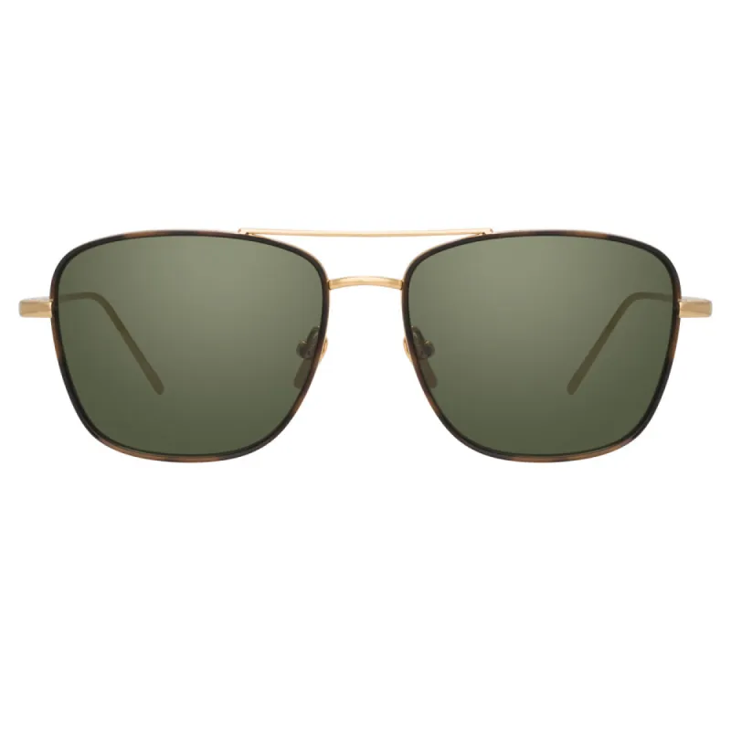 Linda Farrow Curtis C4 Rectangular Sunglasses sold by Linda Farrow