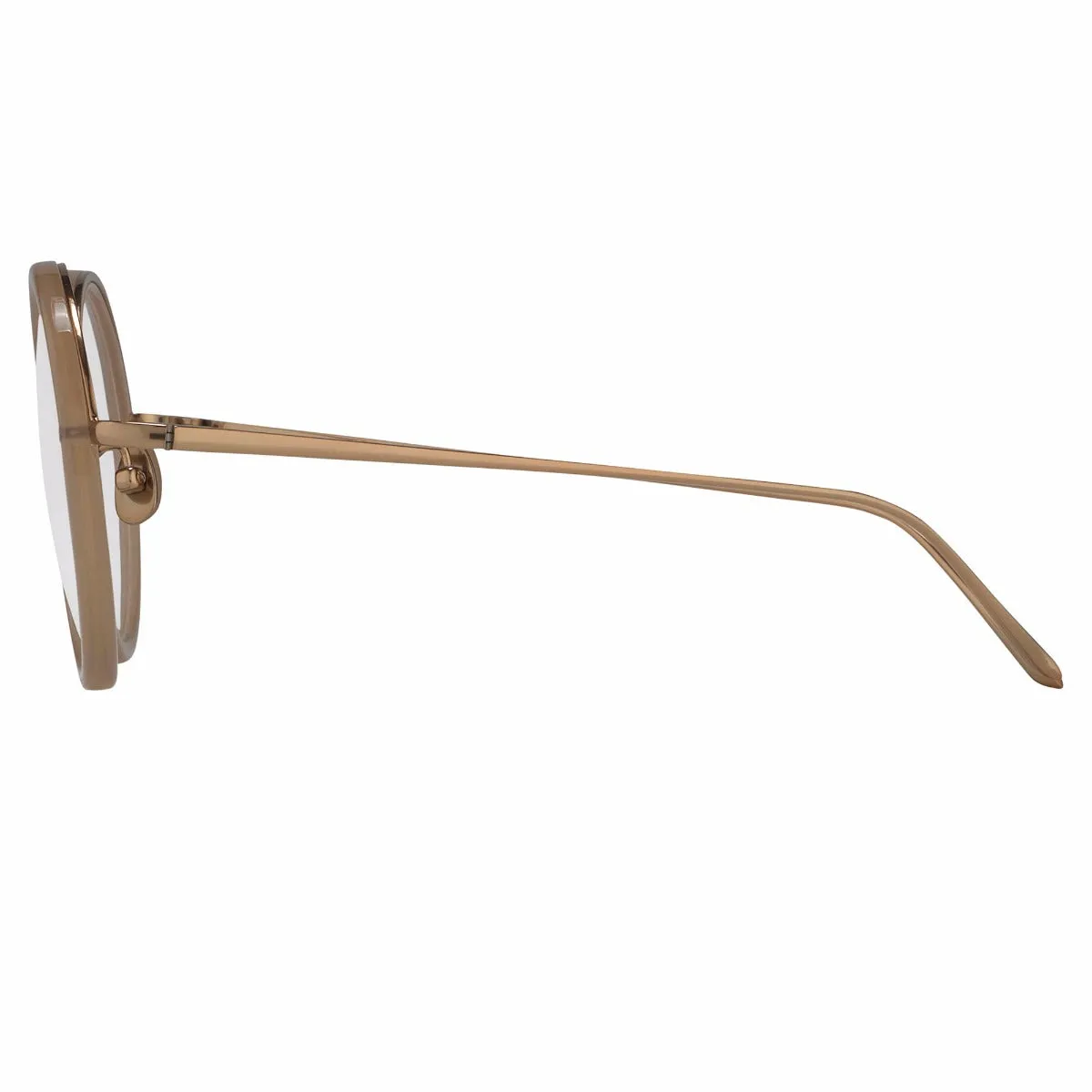 Linda Farrow Tracy C8 Round Optical Frame sold by Linda Farrow product image thumbnail 3