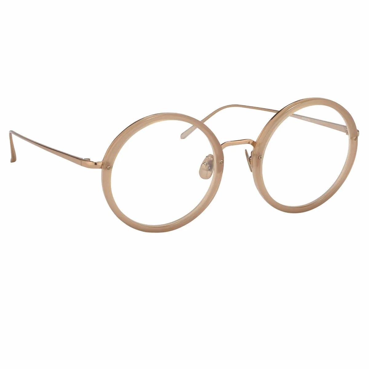 Linda Farrow Tracy C8 Round Optical Frame sold by Linda Farrow