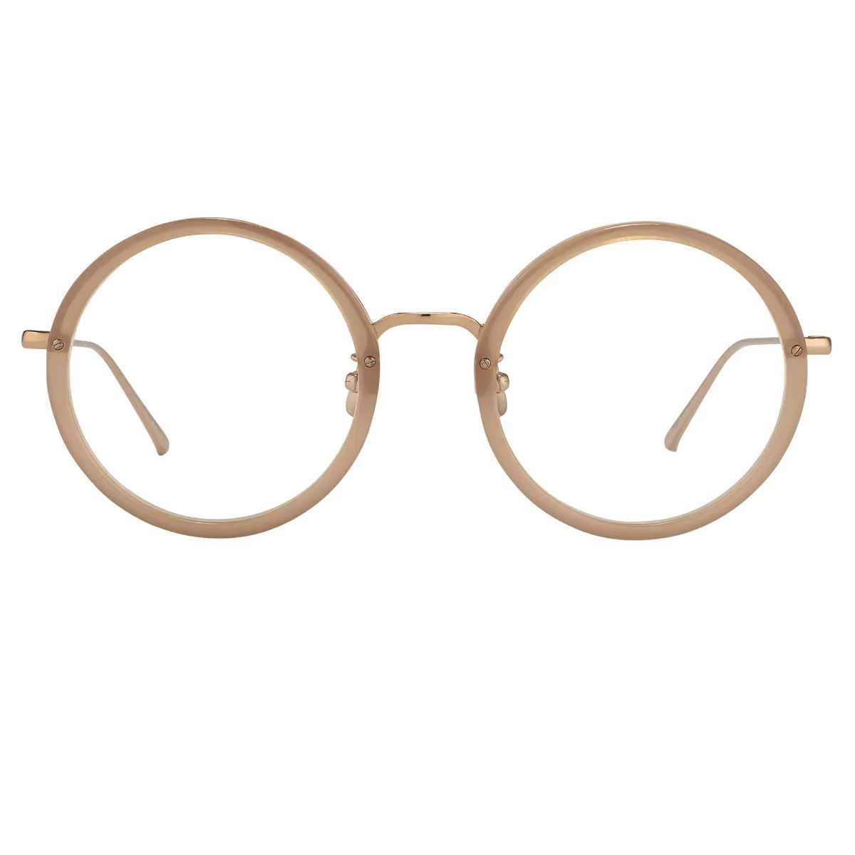 Linda Farrow Tracy C8 Round Optical Frame sold by Linda Farrow product image thumbnail 2