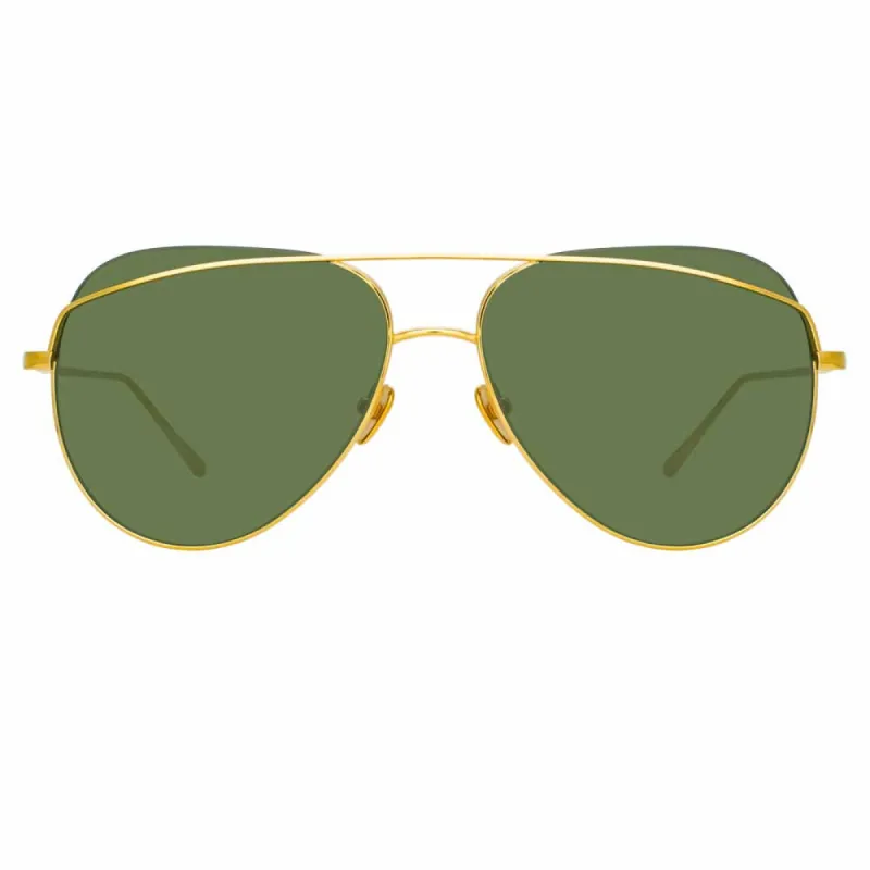 Linda Farrow Colt C2 Aviator Sunglasses sold by Linda Farrow