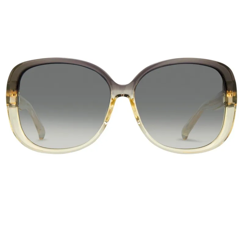 Matthew Williamson 135 C2 Oversized Sunglasses sold by Linda Farrow