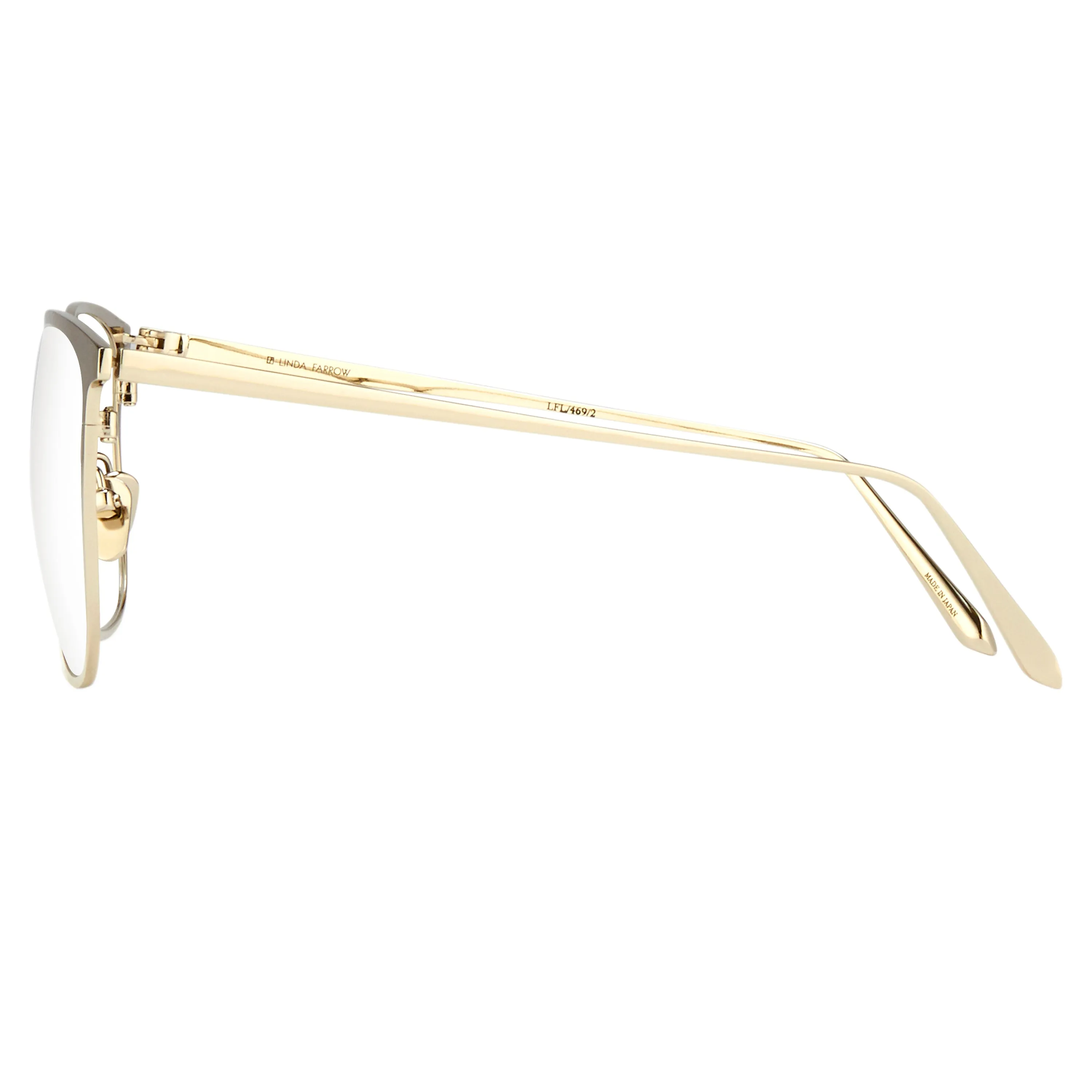 Linda Farrow 469 C2 D-Frame Optical Frame sold by Linda Farrow product image thumbnail 3