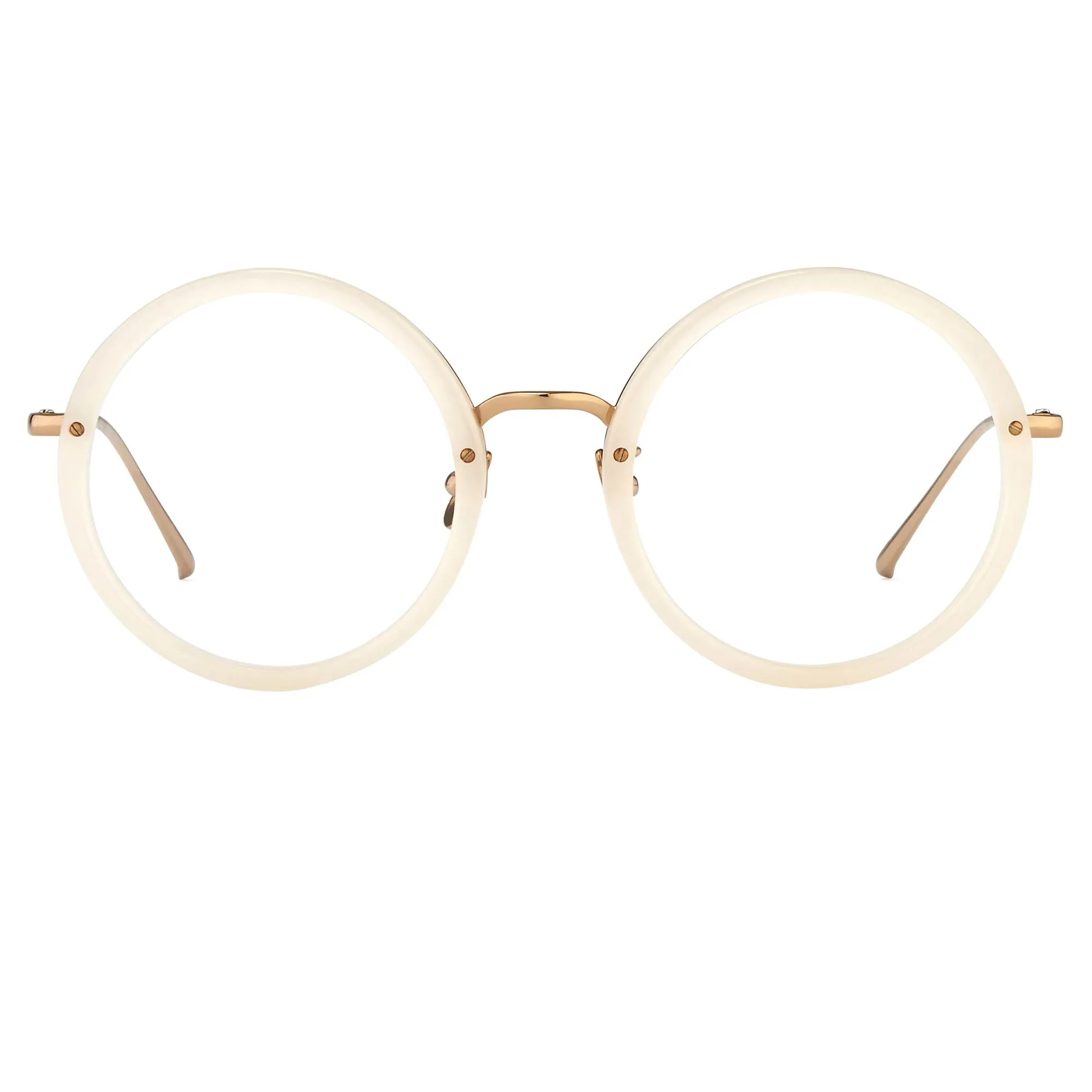 Linda Farrow Tracy C35 Round Optical Frame sold by Linda Farrow product image thumbnail 2