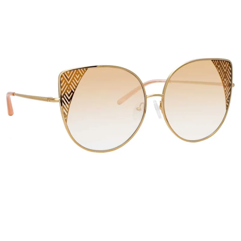 Matthew Williamson Orchid C2 Oversized Sunglasses sold by Linda Farrow