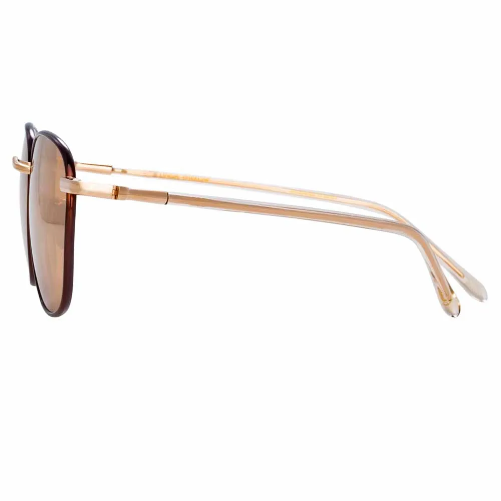 Linda Farrow Trouper C5 Square Sunglasses sold by Linda Farrow product image thumbnail 3