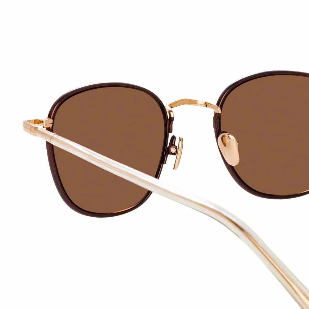 Linda Farrow Trouper C5 Square Sunglasses sold by Linda Farrow product image thumbnail 4