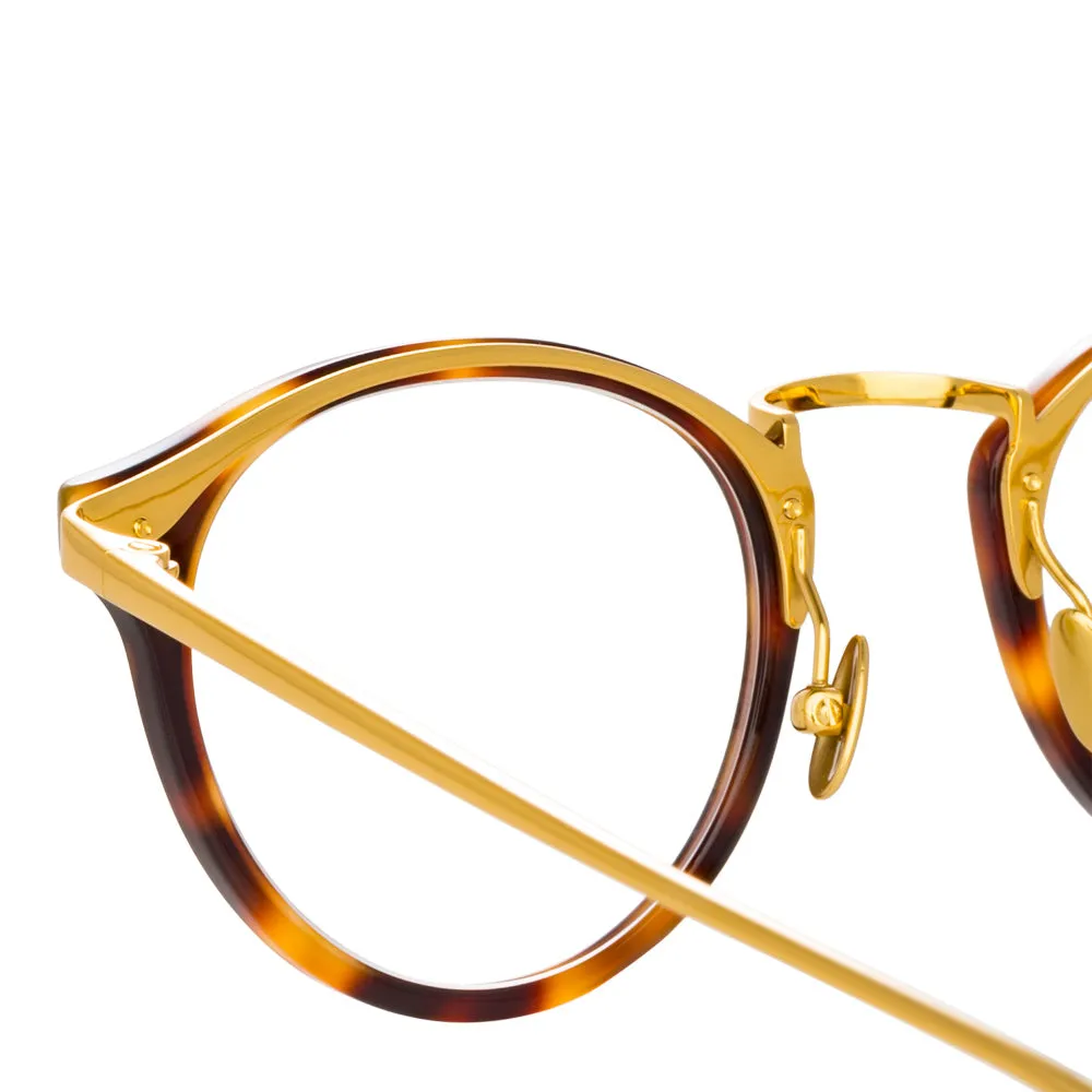 Linda Farrow Idriss C2 Oval Optical Frame sold by Linda Farrow product image thumbnail 4