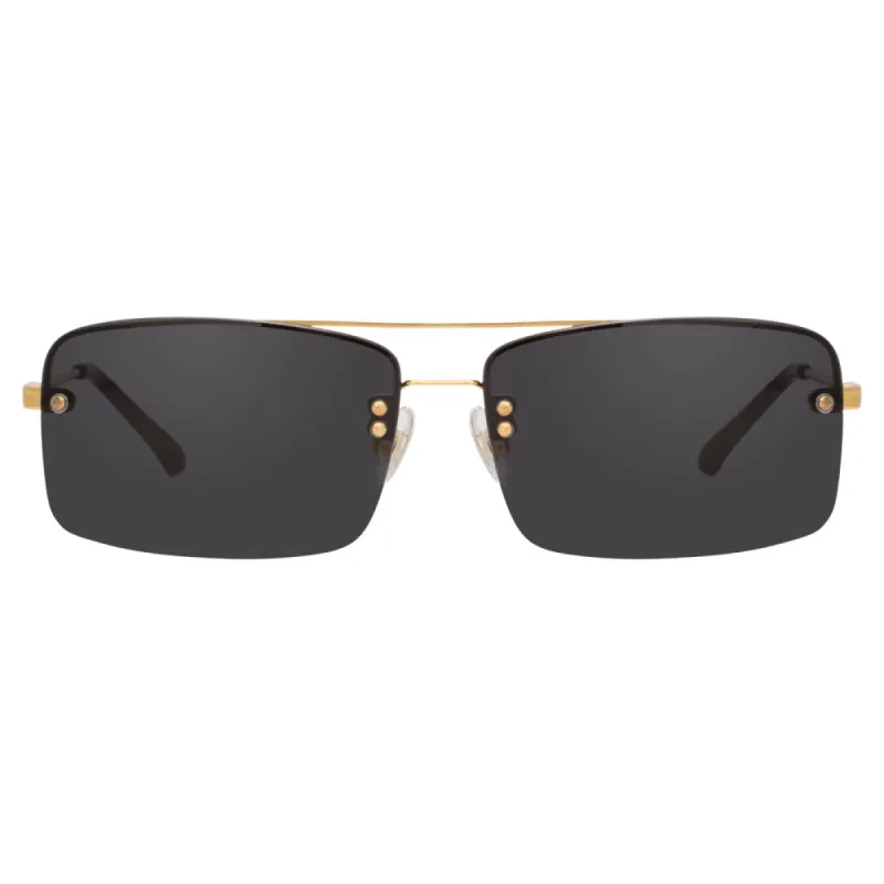 Dries Van Noten 156 C1 Rectangular Sunglasses sold by Linda Farrow