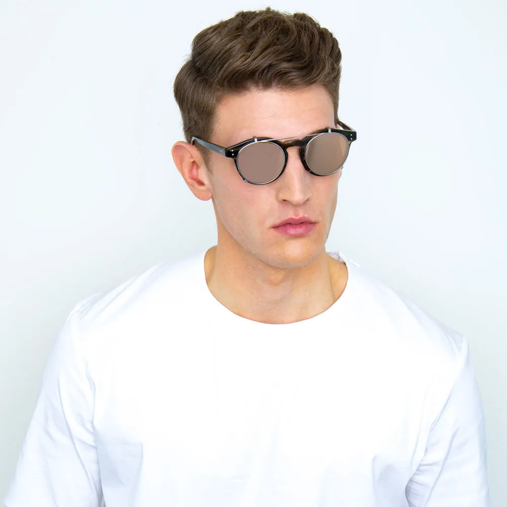 Linda Farrow 569 C4 Oval Sunglasses sold by Linda Farrow product image thumbnail 5