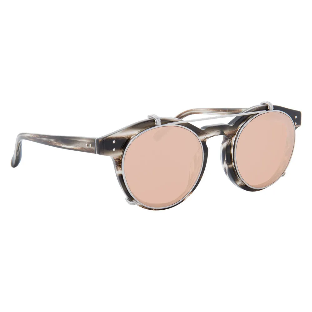 Linda Farrow 569 C4 Oval Sunglasses sold by Linda Farrow product image thumbnail 2