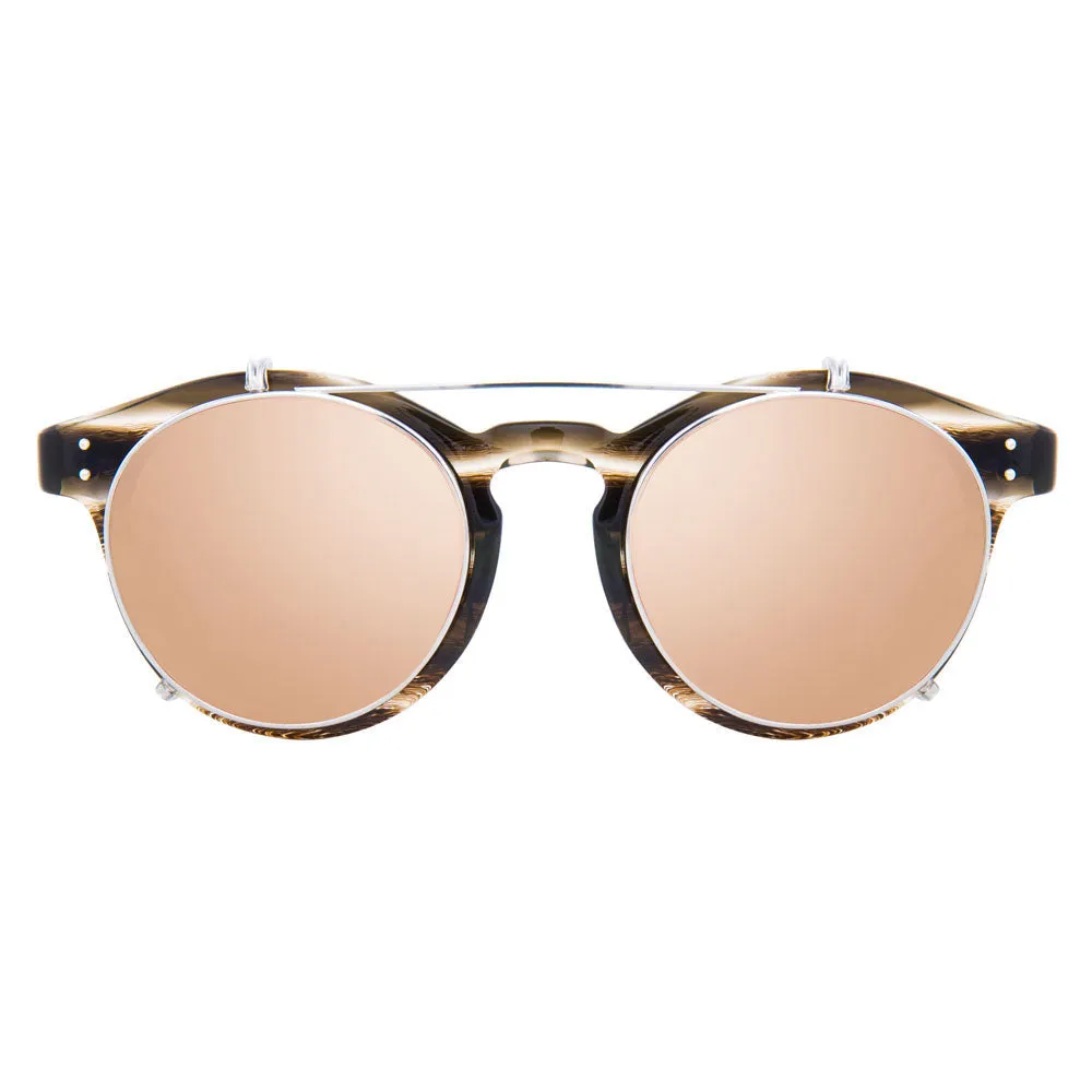 Linda Farrow 569 C4 Oval Sunglasses sold by Linda Farrow