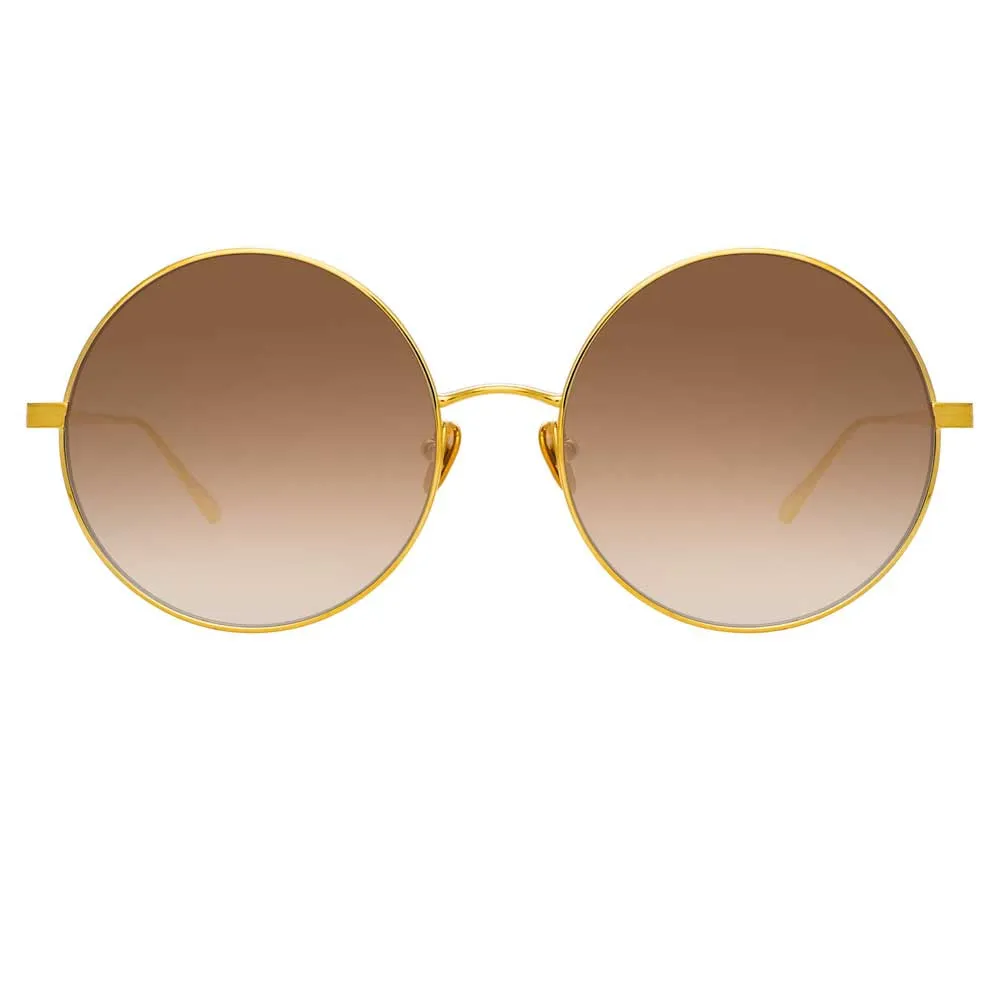 Linda Farrow Lockhart C4 Round Sunglasses sold by Linda Farrow