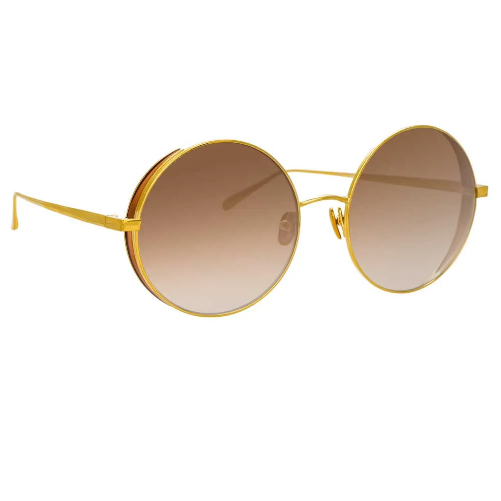 Linda Farrow Lockhart C4 Round Sunglasses sold by Linda Farrow product image thumbnail 2