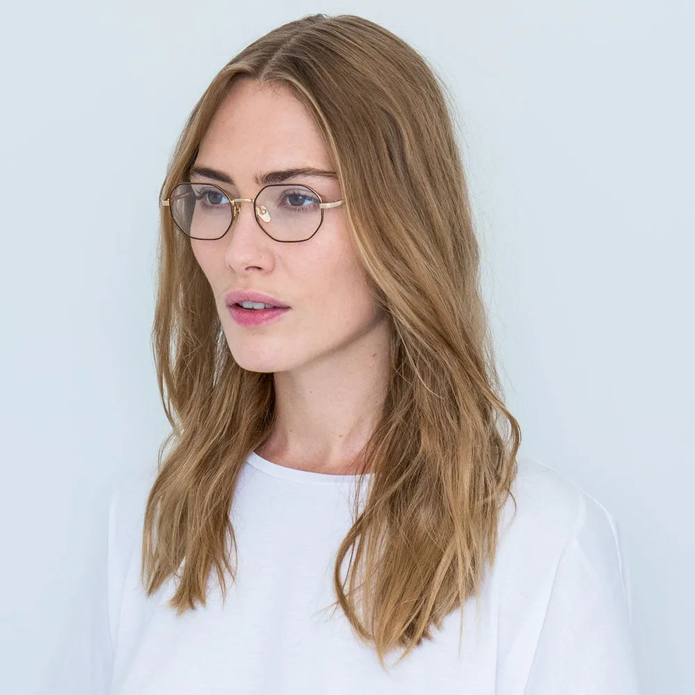 Linda Farrow 520 C6 Angular Optical Frame sold by Linda Farrow product image thumbnail 5