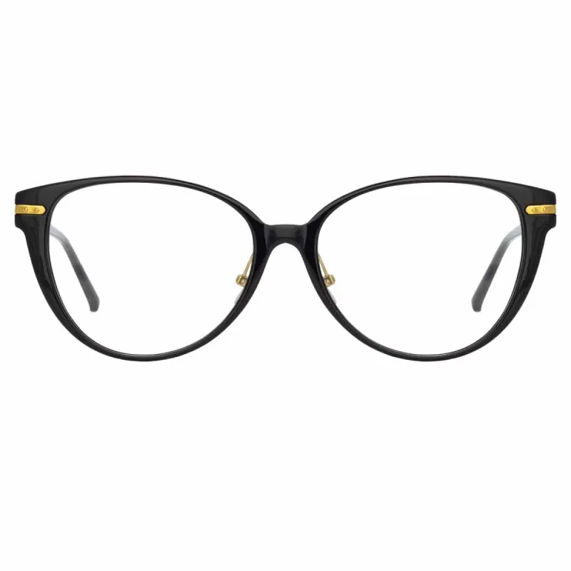Linda Farrow Linear Arch C1 Cat Eye Optical Frame sold by Linda Farrow
