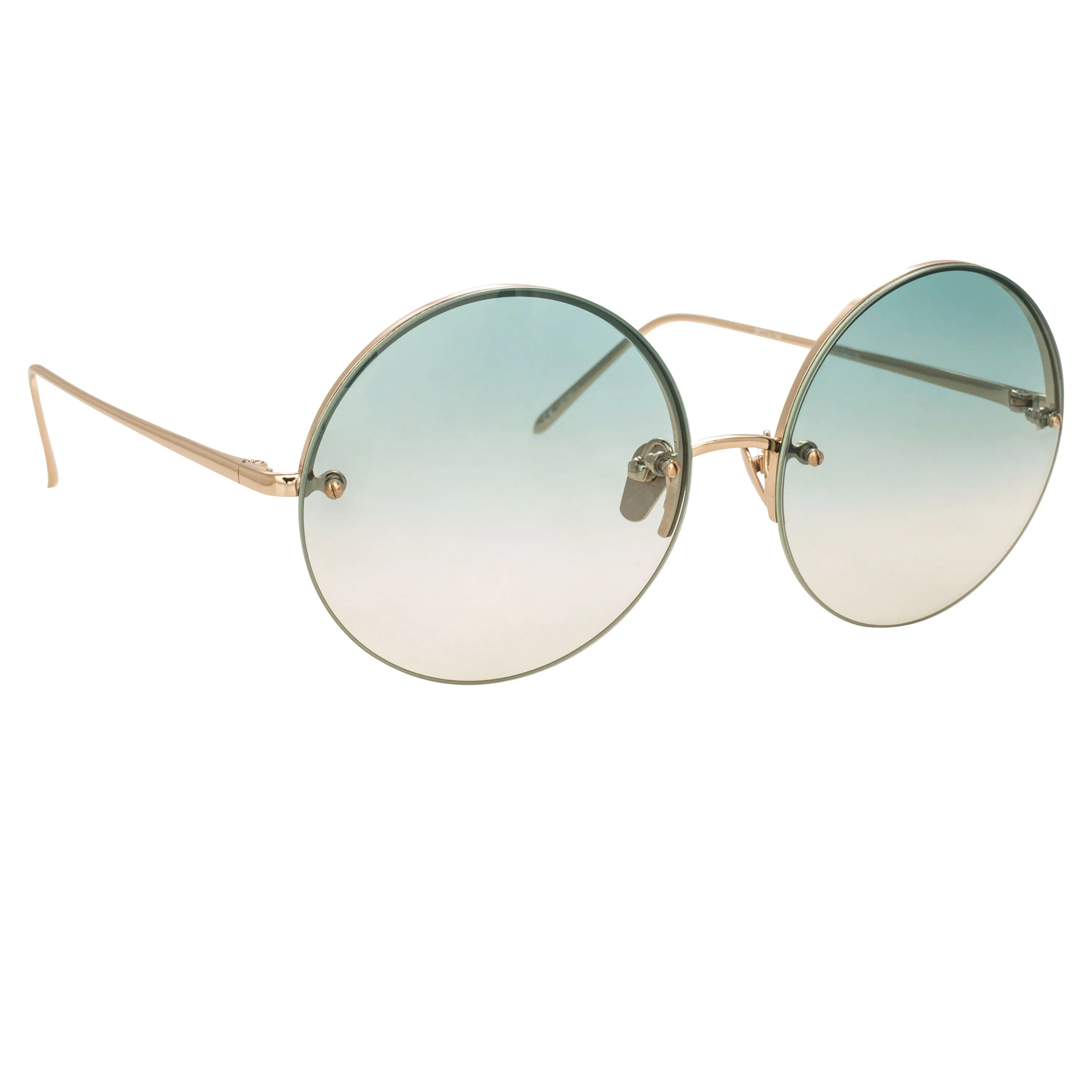 Linda Farrow 565 C10 Round Sunglasses sold by Linda Farrow product image thumbnail 2