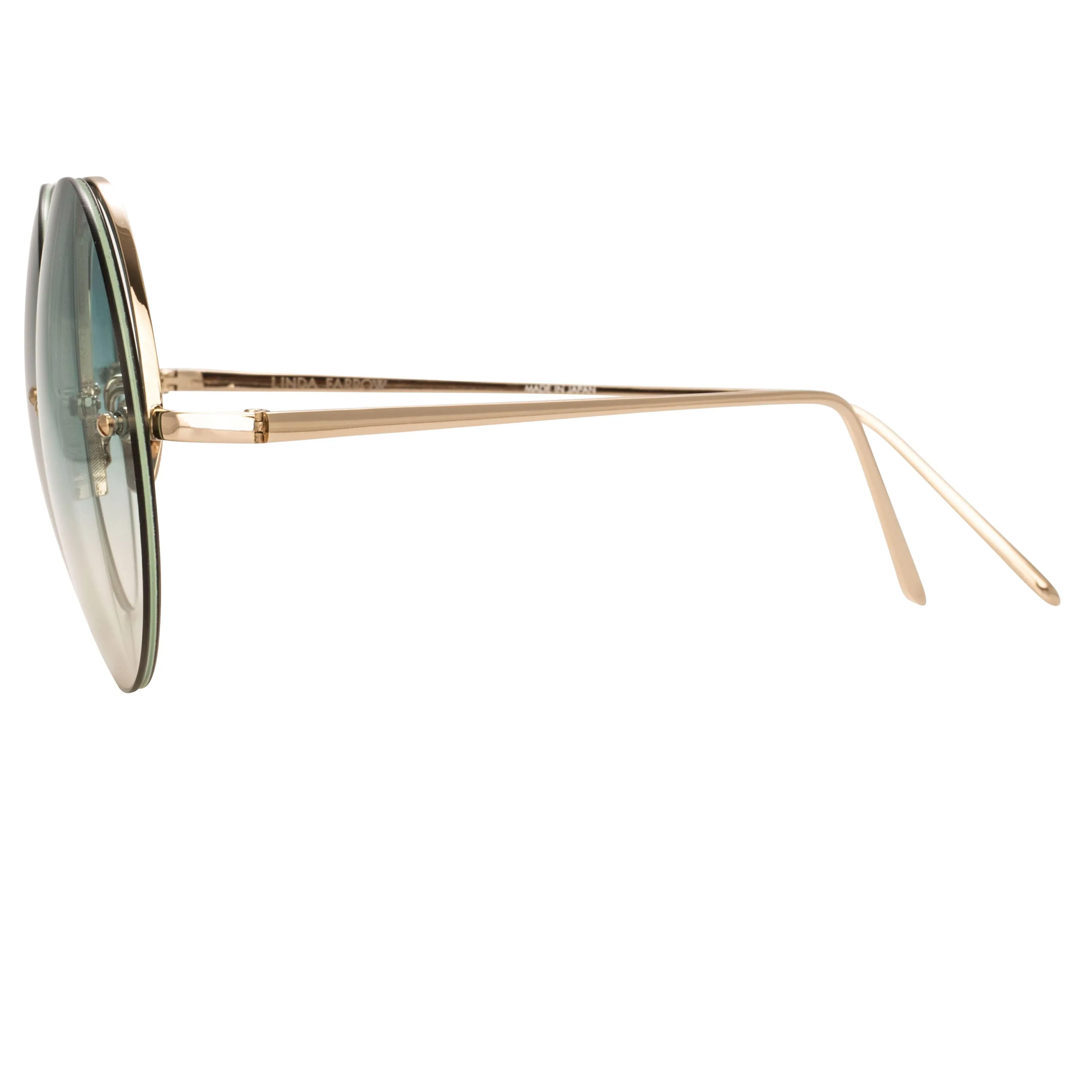 Linda Farrow 565 C10 Round Sunglasses sold by Linda Farrow product image thumbnail 3