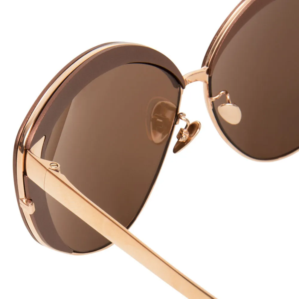 Linda Farrow 579 C3 Cat Eye Sunglasses sold by Linda Farrow product image thumbnail 4