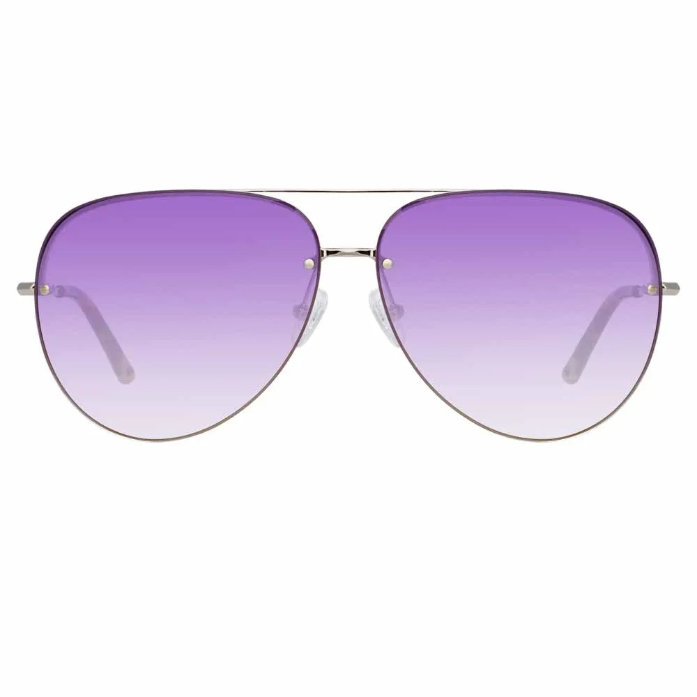Matthew Williamson Clover C5 Aviator Sunglasses sold by Linda Farrow