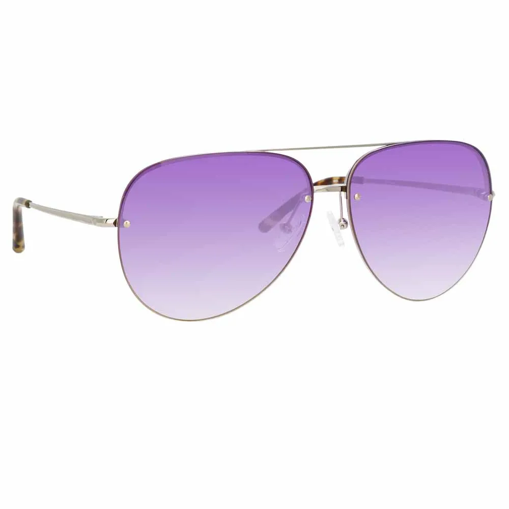 Matthew Williamson Clover C5 Aviator Sunglasses sold by Linda Farrow product image thumbnail 2