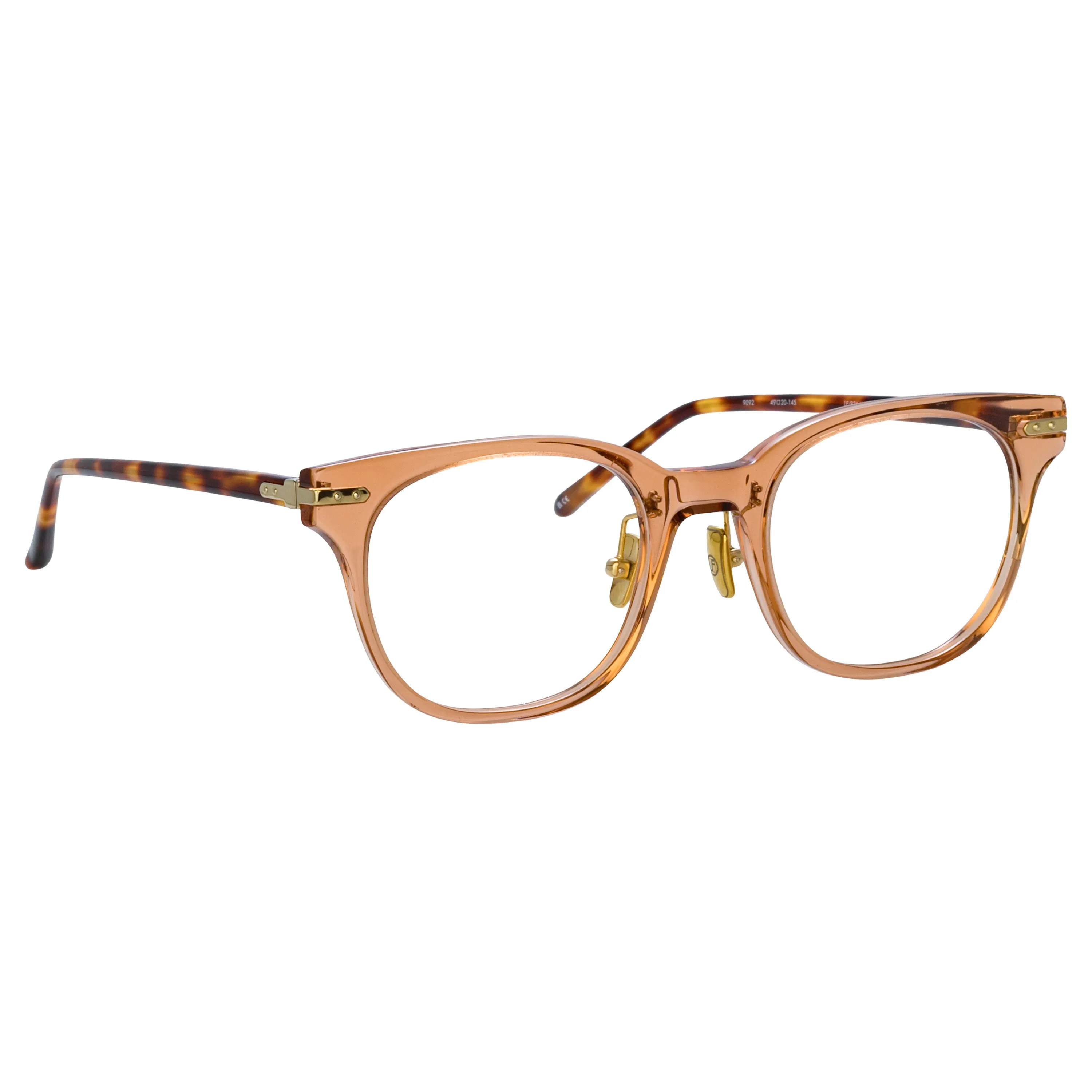 Men's Arch Optical D-Frame in Toffee (Asian Fit) sold by Linda Farrow product image thumbnail 3