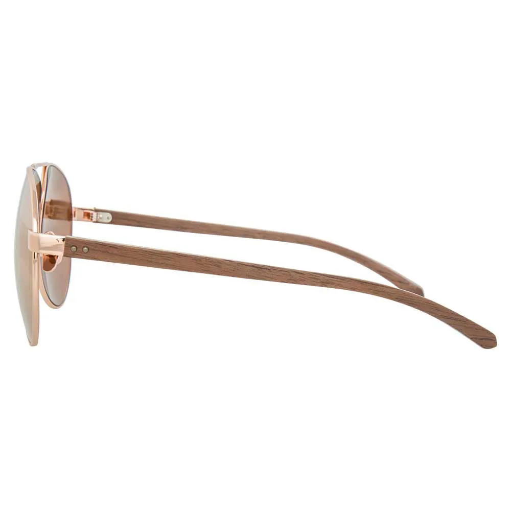 Linda Farrow 533 C3 Aviator Sunglasses sold by Linda Farrow product image thumbnail 4