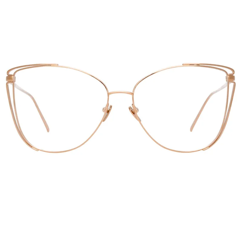 Linda Farrow Amina C10 Cat Eye Optical Frame sold by Linda Farrow