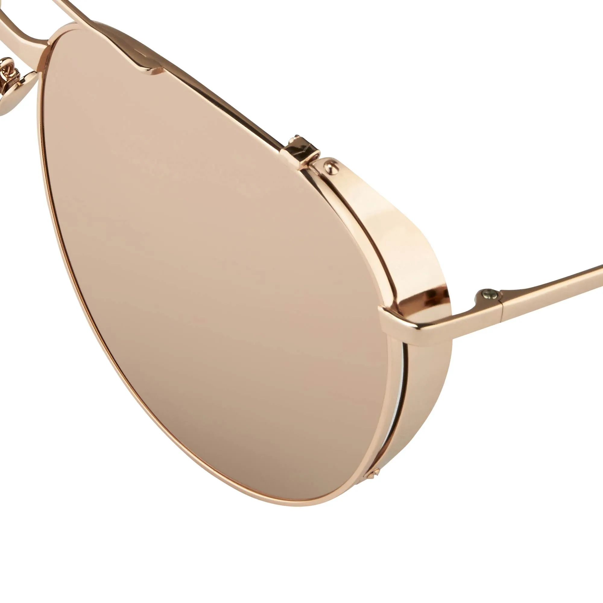 Linda Farrow 425 C3 Aviator Sunglasses sold by Linda Farrow product image thumbnail 4