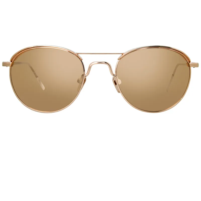 Linda Farrow 623 C3 Oval Sunglasses sold by Linda Farrow