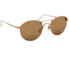 Linda Farrow 623 C3 Oval Sunglasses sold by Linda Farrow