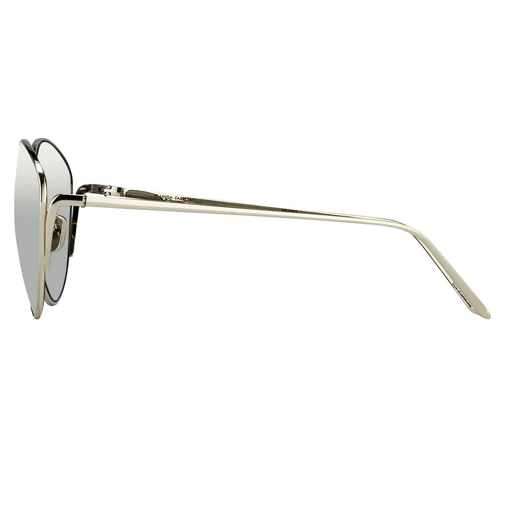 Linda Farrow 508 C2 Cat Eye Sunglasses sold by Linda Farrow product image thumbnail 3