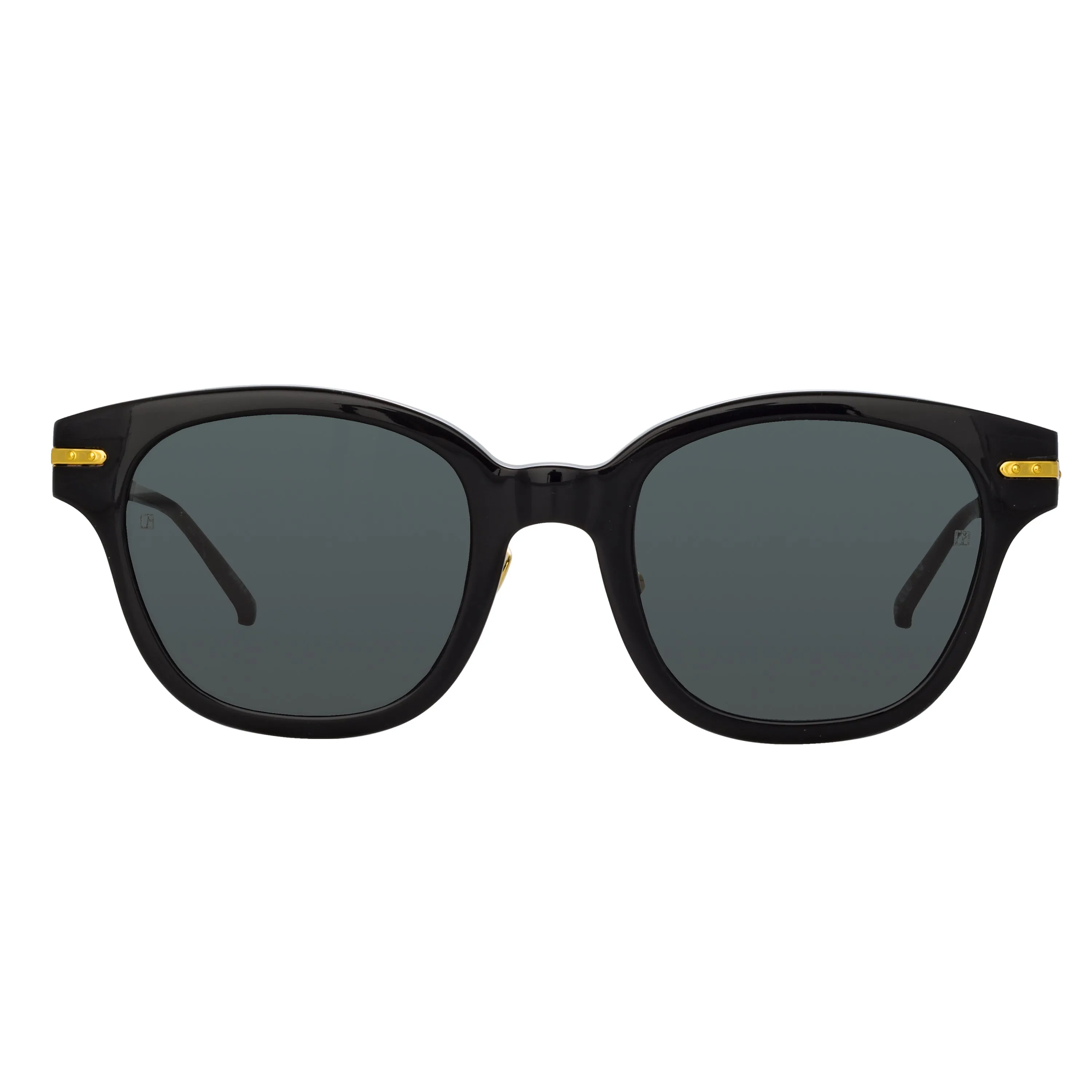 Atkins D-Frame Sunglasses in Black (Men's) sold by Linda Farrow product image thumbnail 2