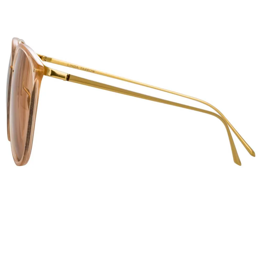 Linda Farrow Kings C21 Oversized Sunglasses sold by Linda Farrow product image thumbnail 3