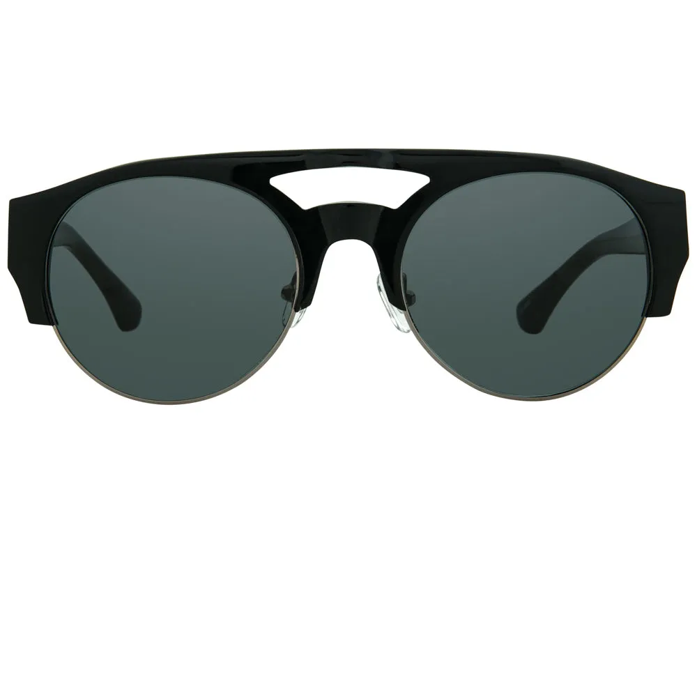 Dries Van Noten 152 C4 Oval Sunglasses sold by Linda Farrow