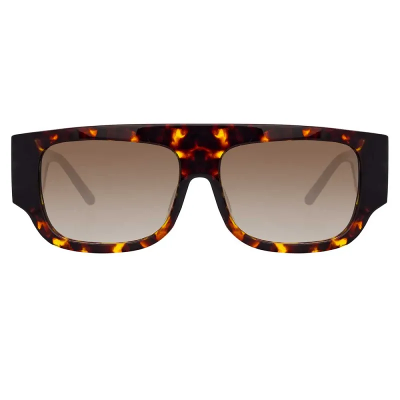 N°21 S36 C7 Flat Top Sunglasses sold by Linda Farrow