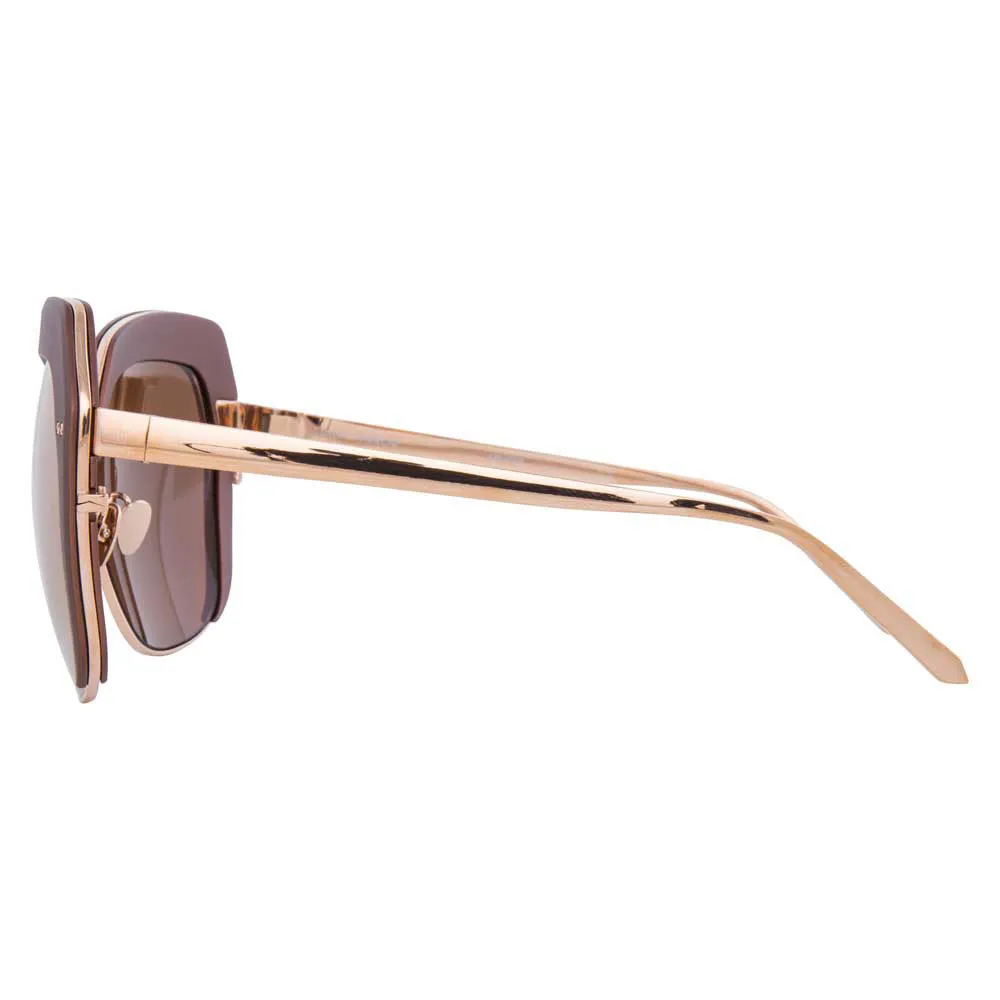 Linda Farrow 578 C3 Oversized Sunglasses sold by Linda Farrow product image thumbnail 3