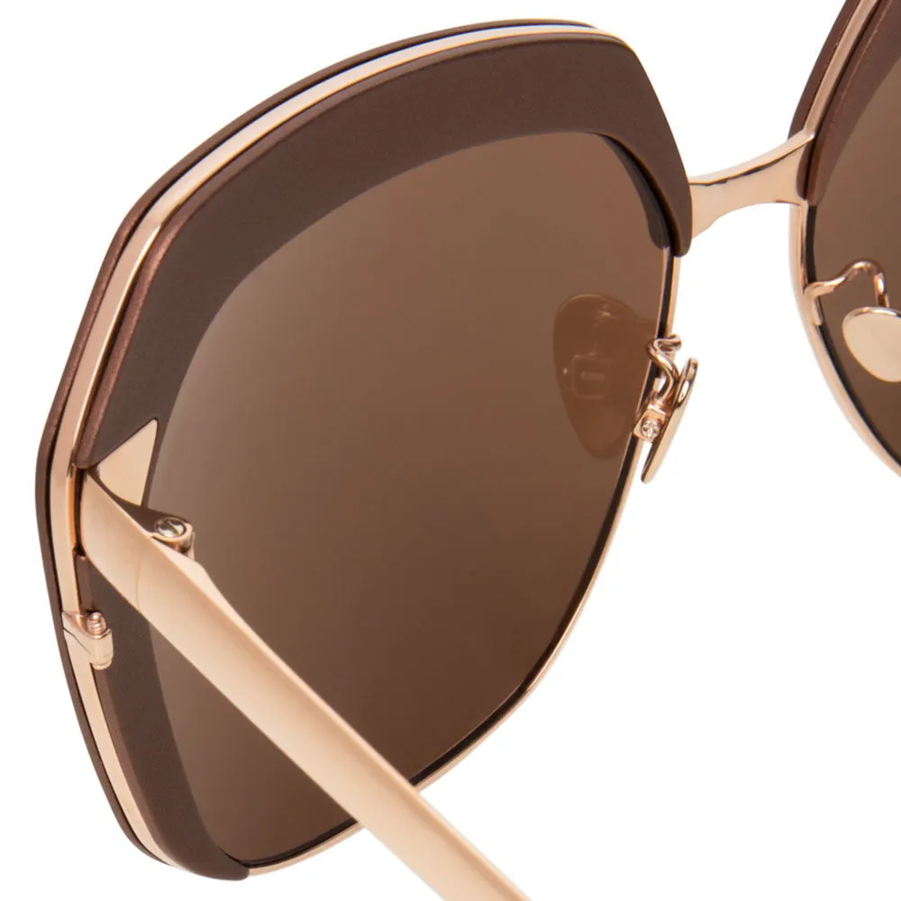 Linda Farrow 578 C3 Oversized Sunglasses sold by Linda Farrow product image thumbnail 4